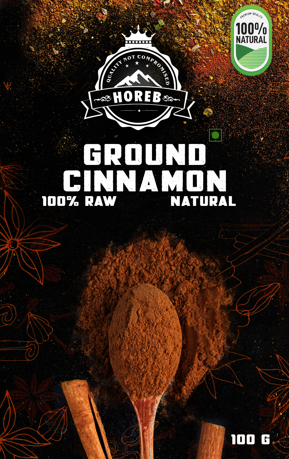 Ground Cinnamon - Front